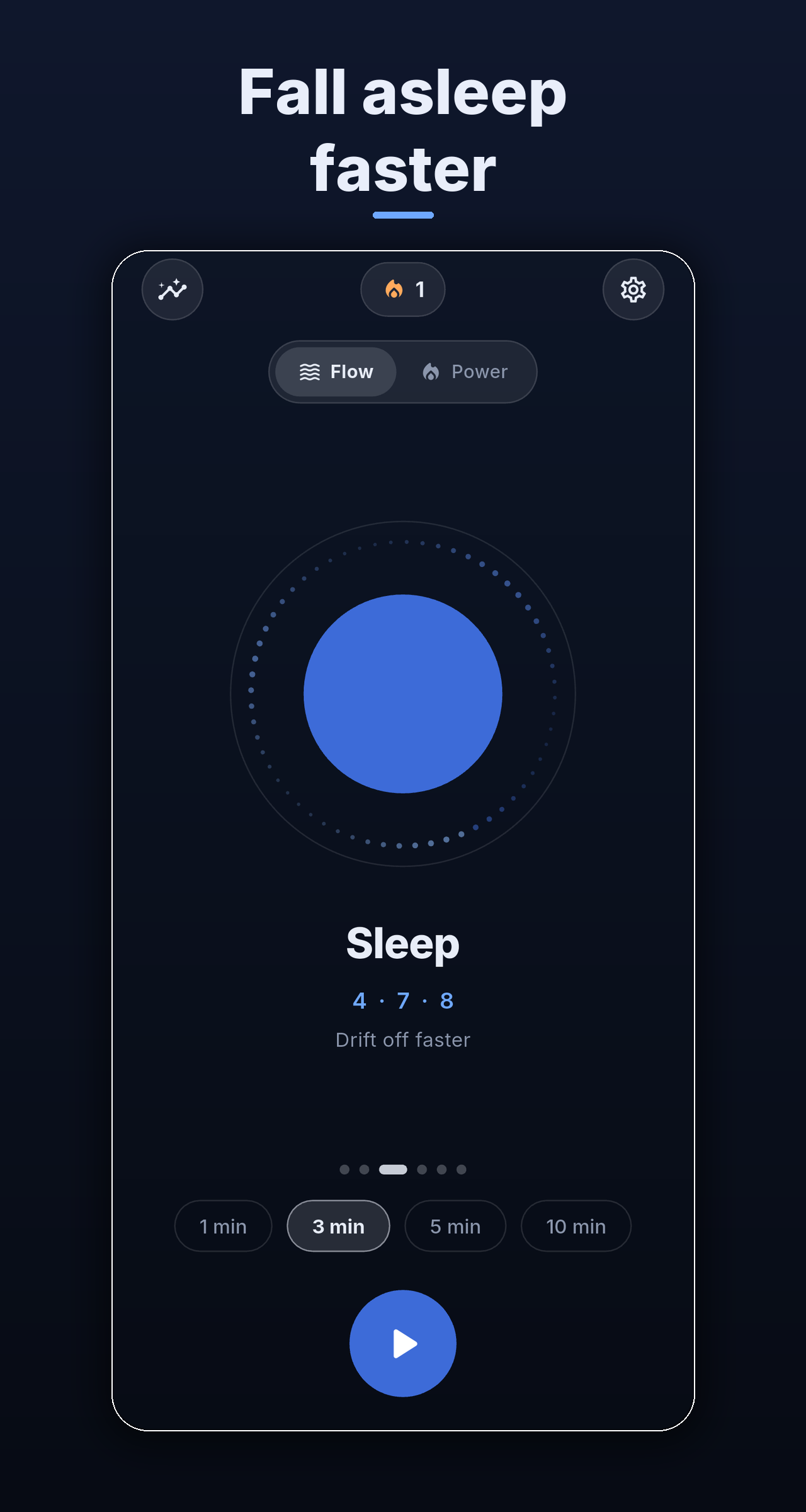 The Sleep 4-7-8 rhythm for falling asleep faster